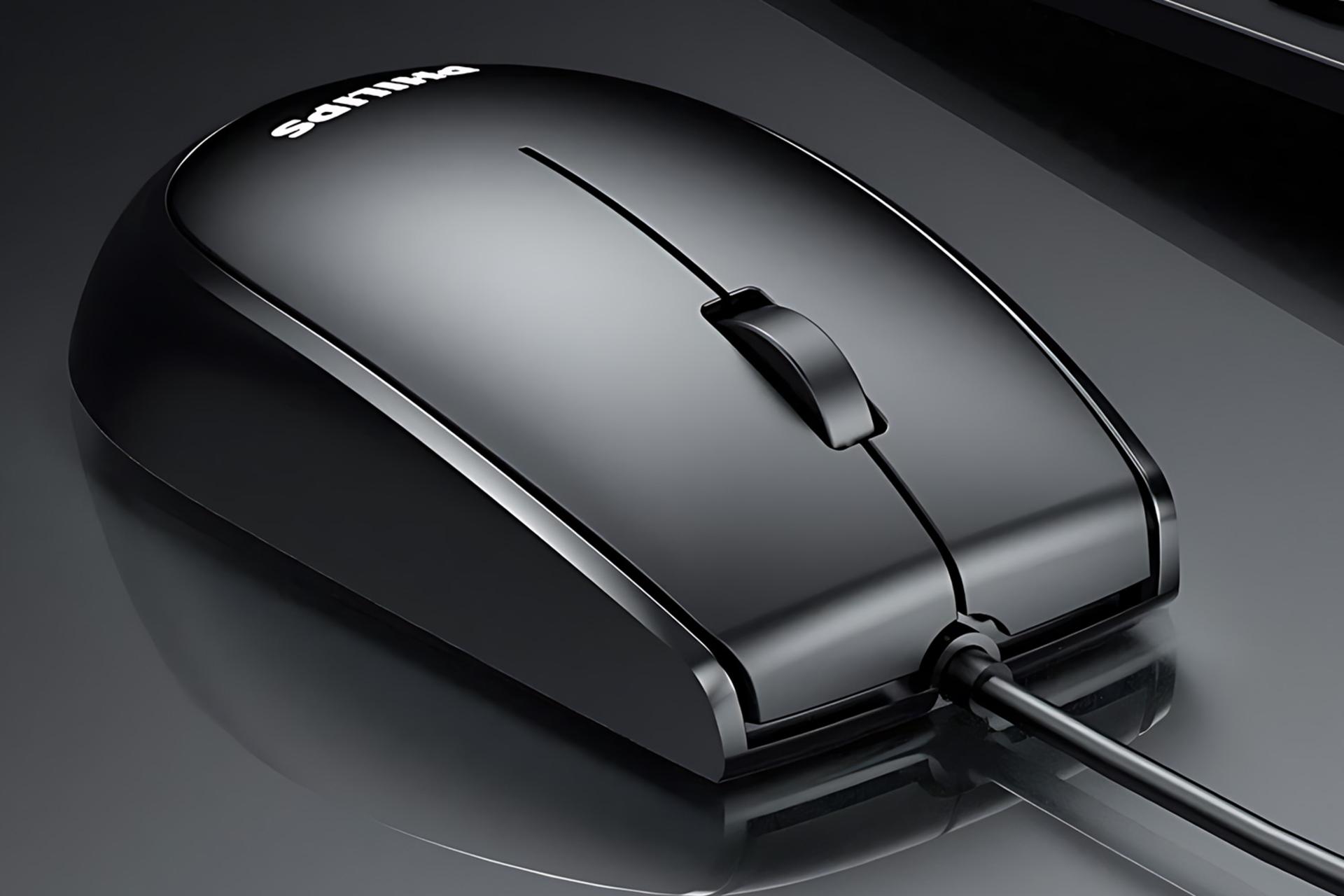 نمای جلوی ماوس فیلیپس  Philips SPK7217