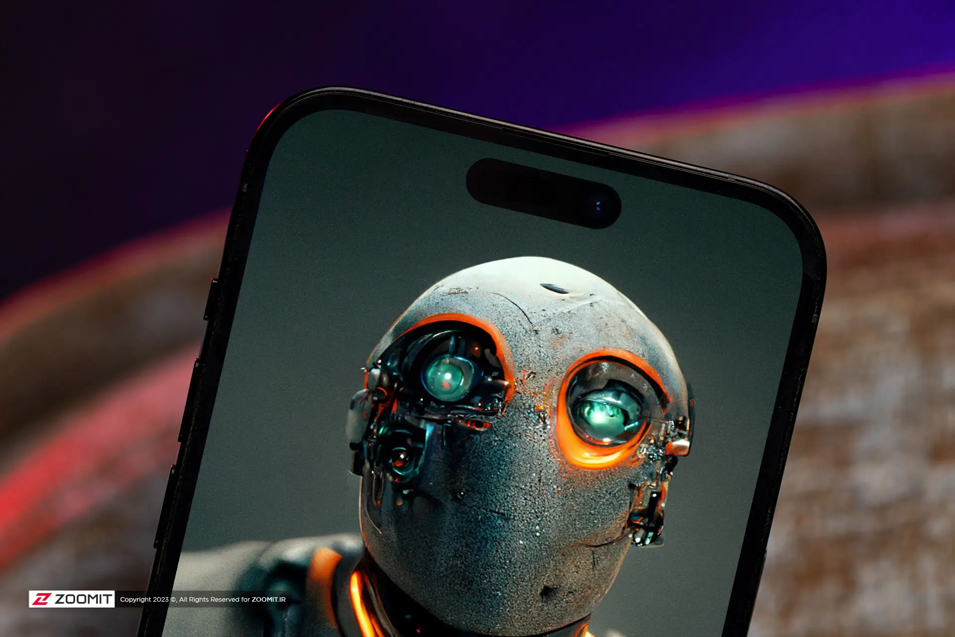 ربات گوشی هوشمند چت بات