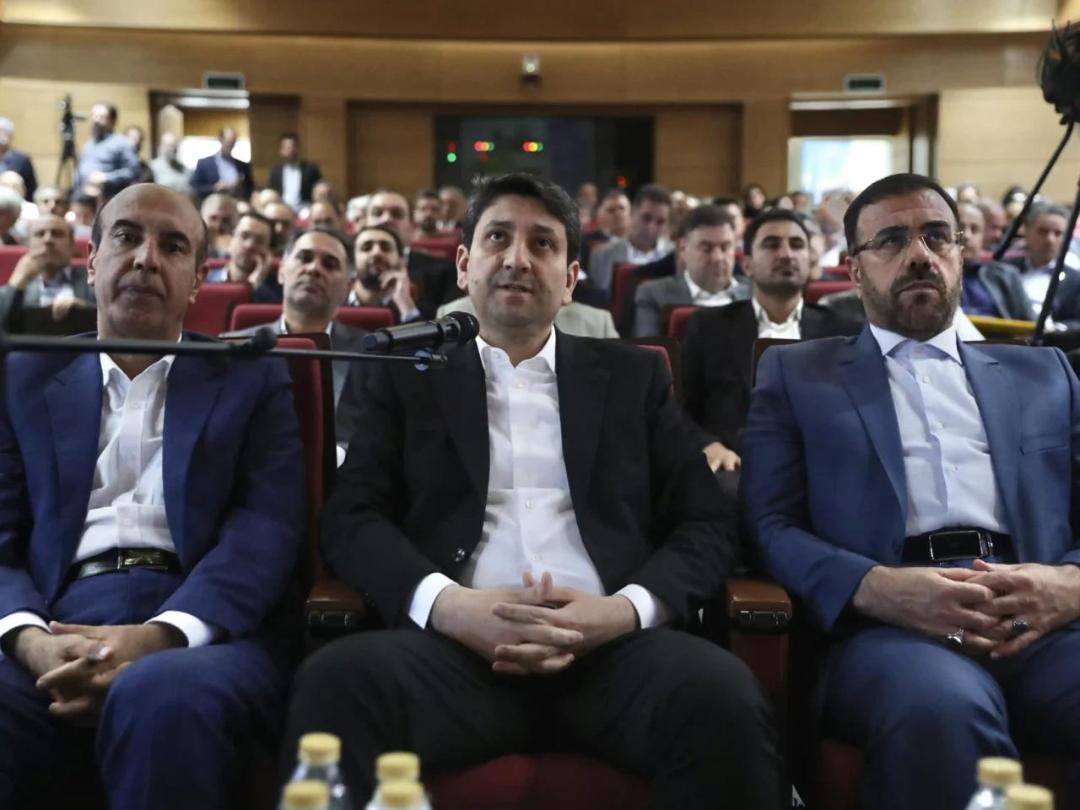 ستار هاشمی در مراسم افتتاح سایت 5G ایرانسل