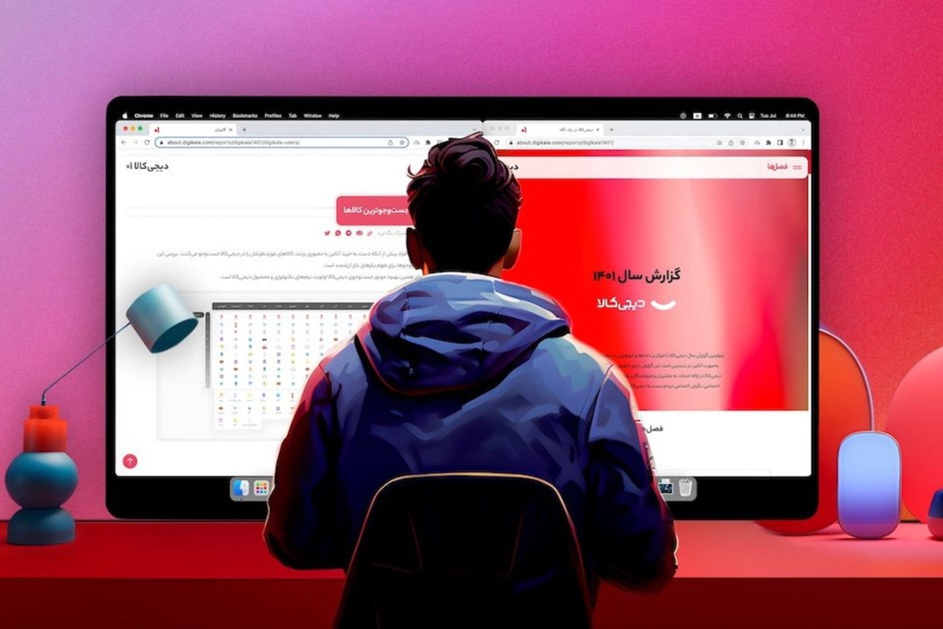 گزارش عملکرد دیجی کالا