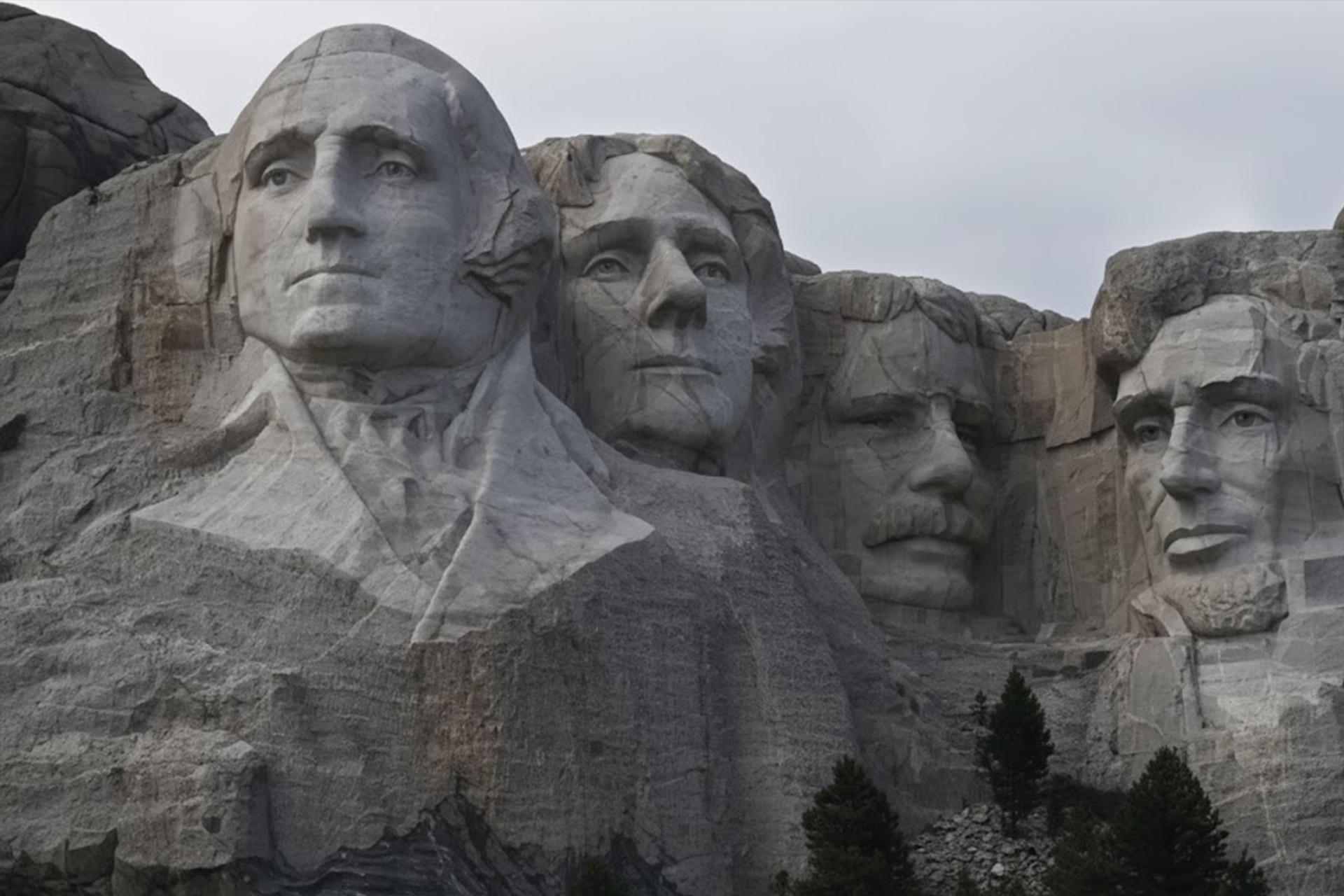 یادبود ملی کوه راشمور در آمریکا