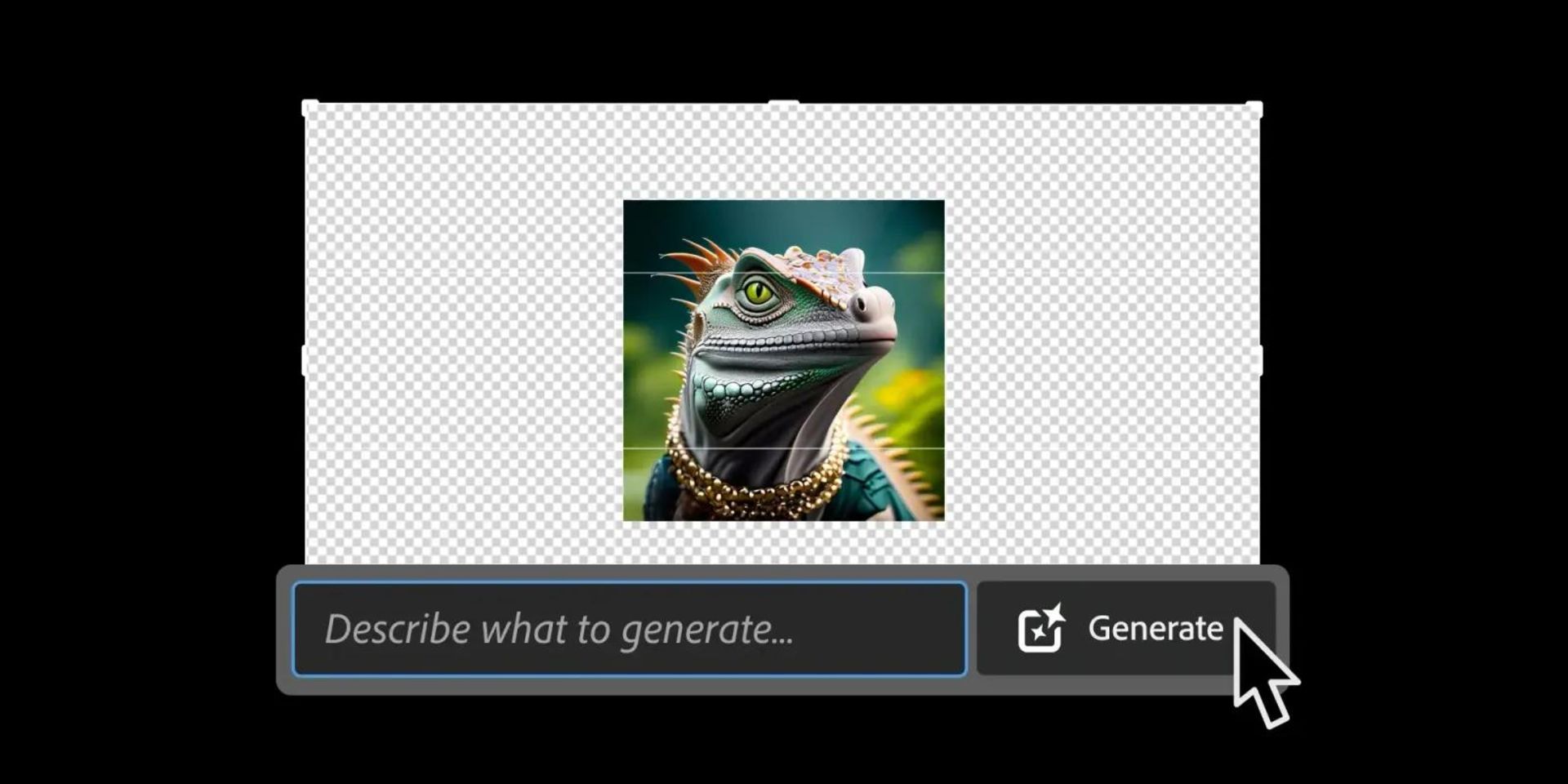 ابزار Generative Expand فتوشاپ