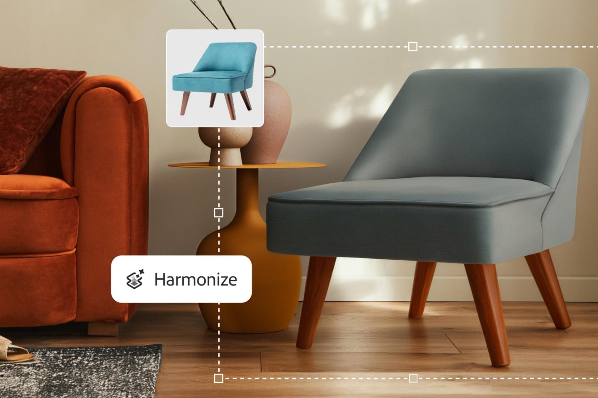 قابلیت Harmonize فتوشاپ