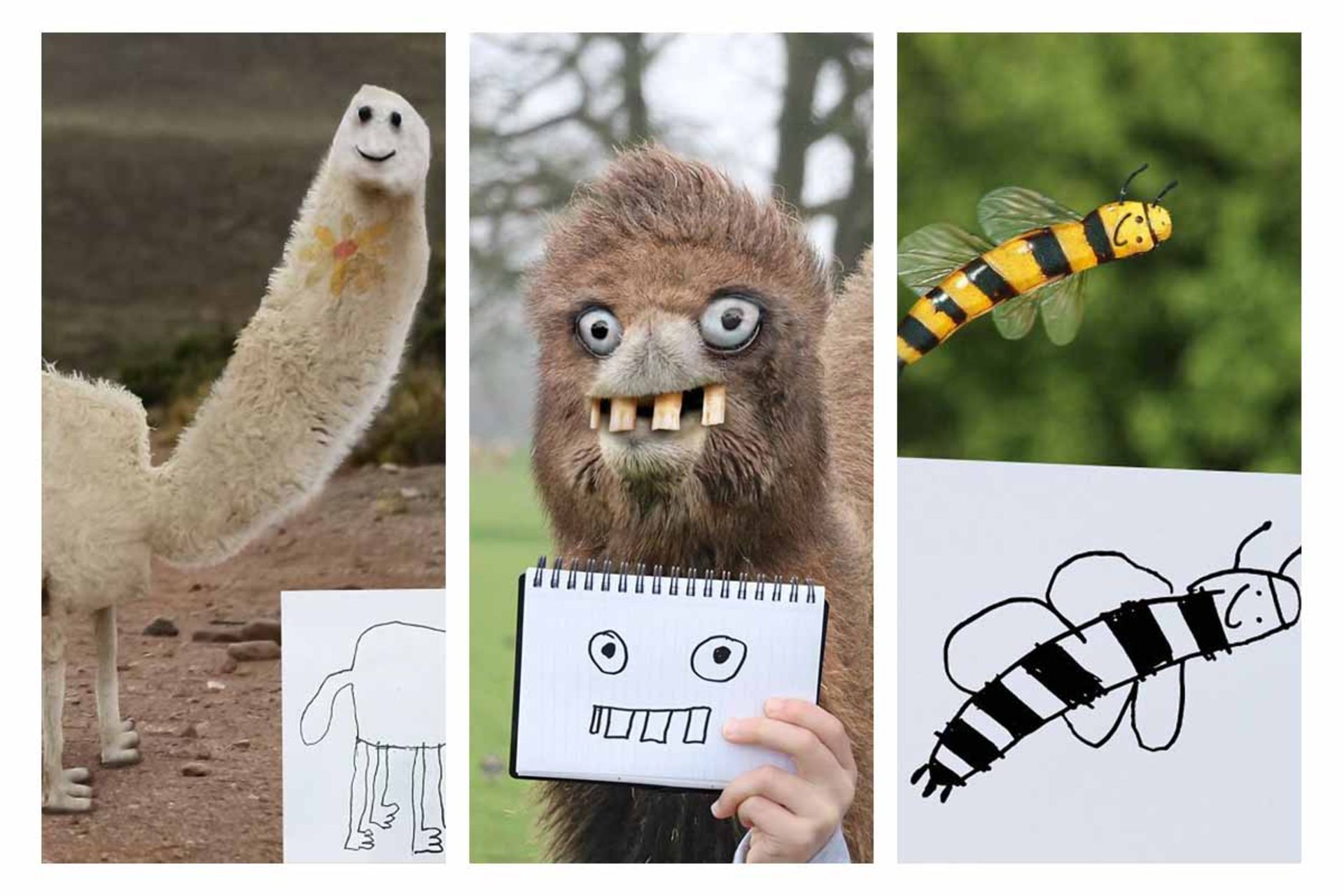 زنده کردن نقاشی کودکان با فتوشاپ