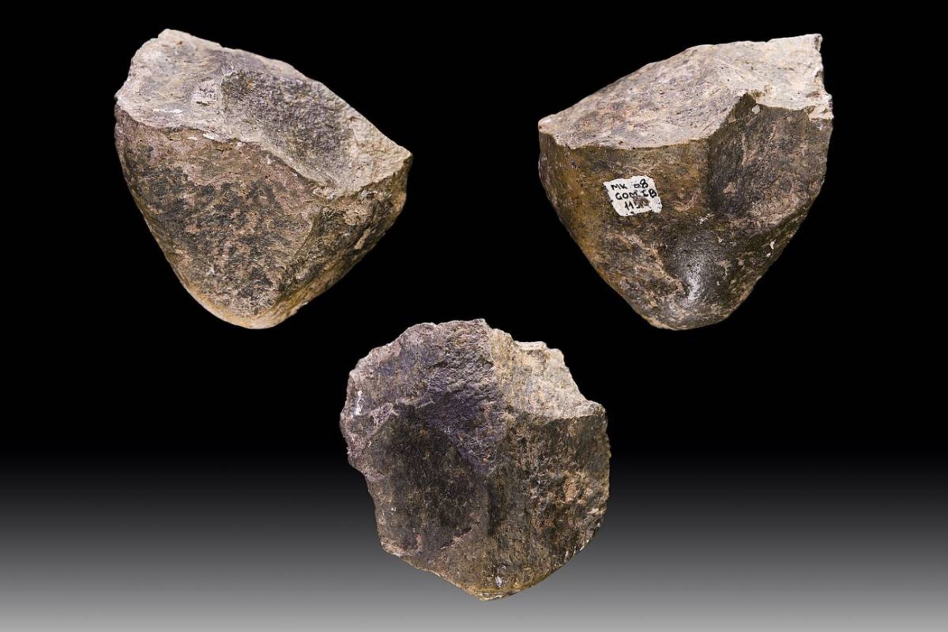 ابزارهای سنگی ۱٫۷ میلیون ساله کشف شده از ملکا کونچر، اتیوپی