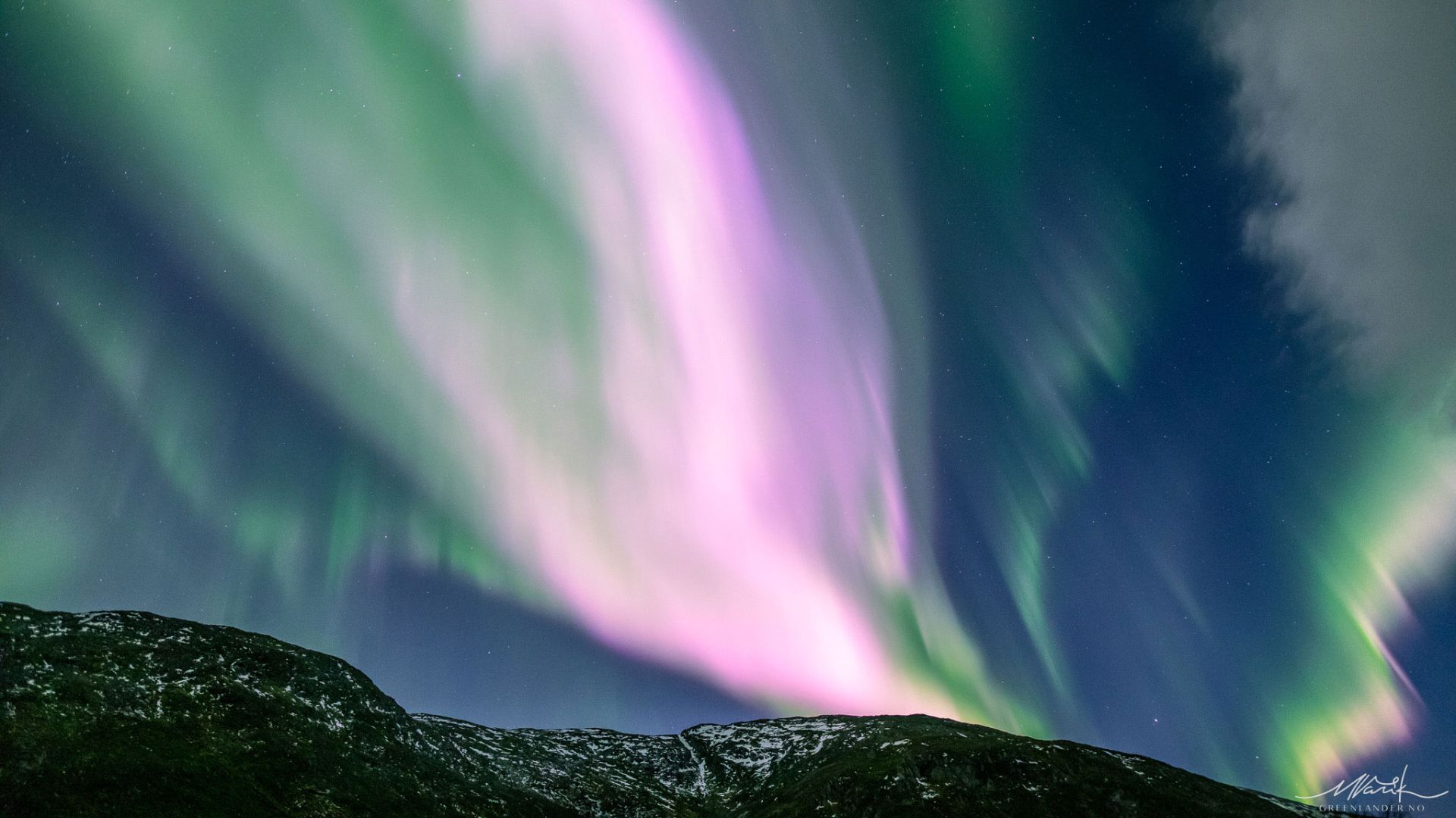 Northern lights in Norway