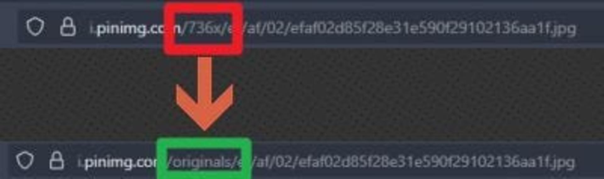 روش تغییر آدرس تصویر پینترست