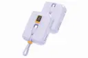 پاور بانک پایزن QUICK 30W Mini TS-D364 با ظرفیت 10000 میلی‌آمپر ساعت رنگ بنفش