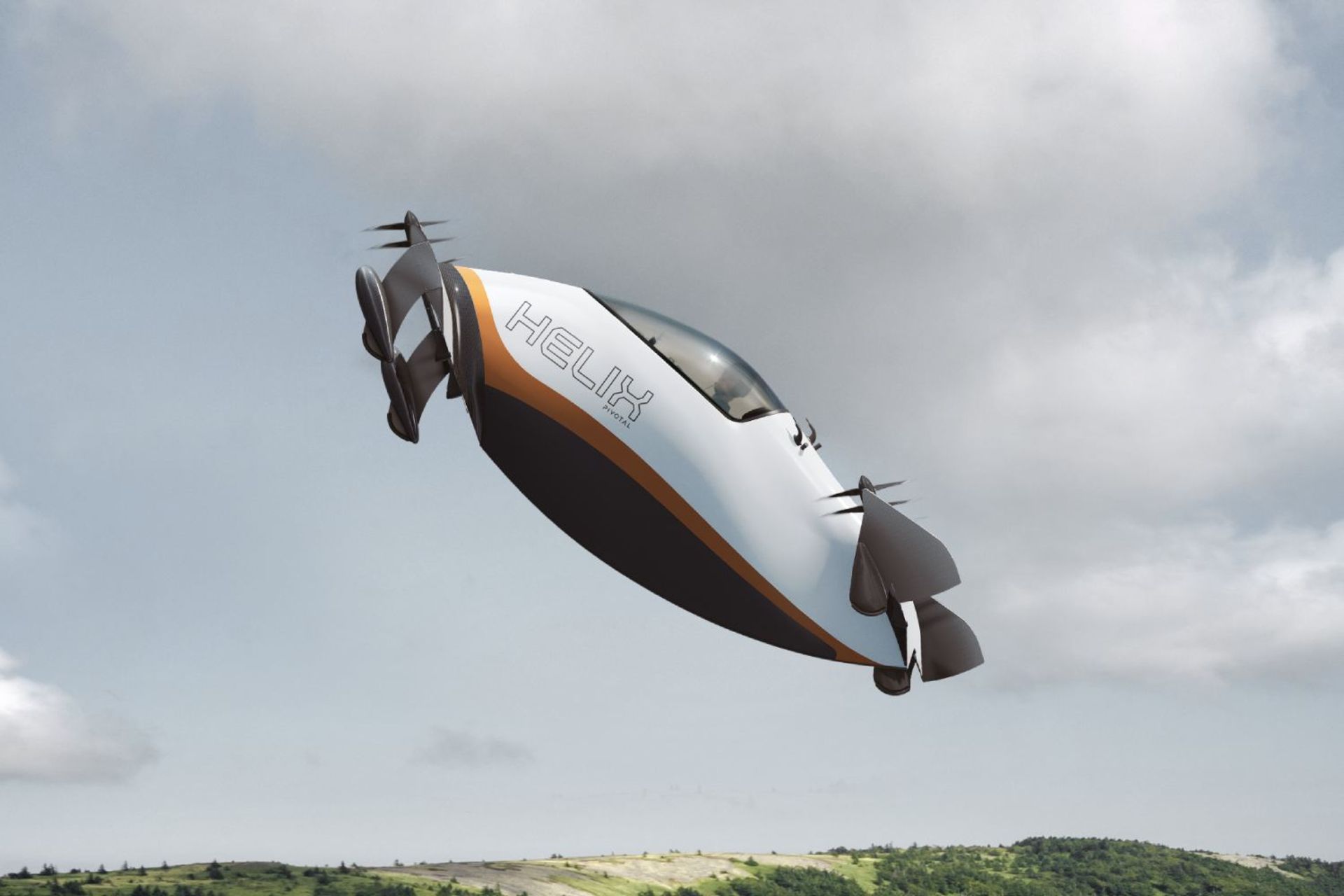 هواپیمای برقی شخصی Pivotal Helix