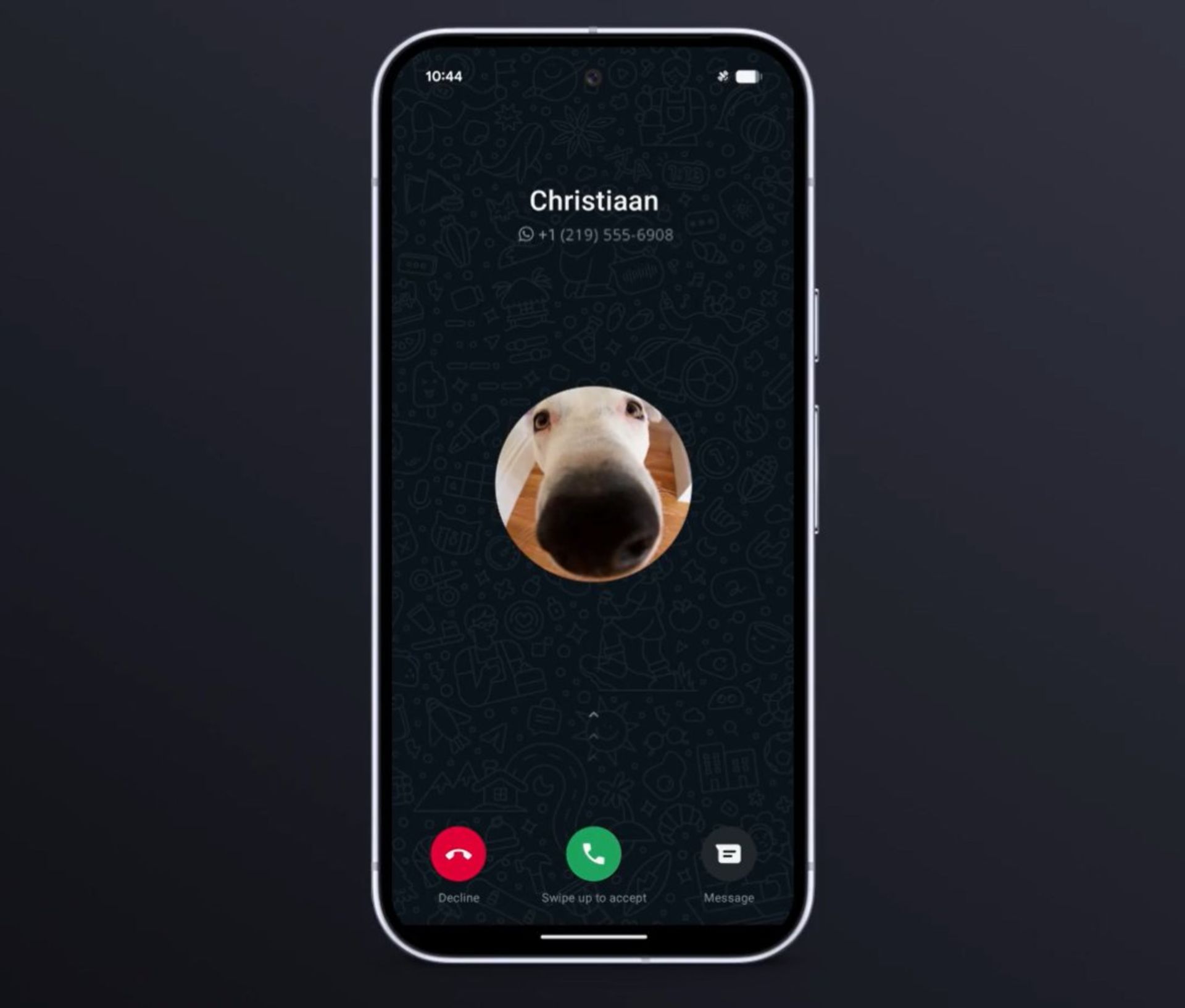 تماس صوتی ماهواره ای واتساپ