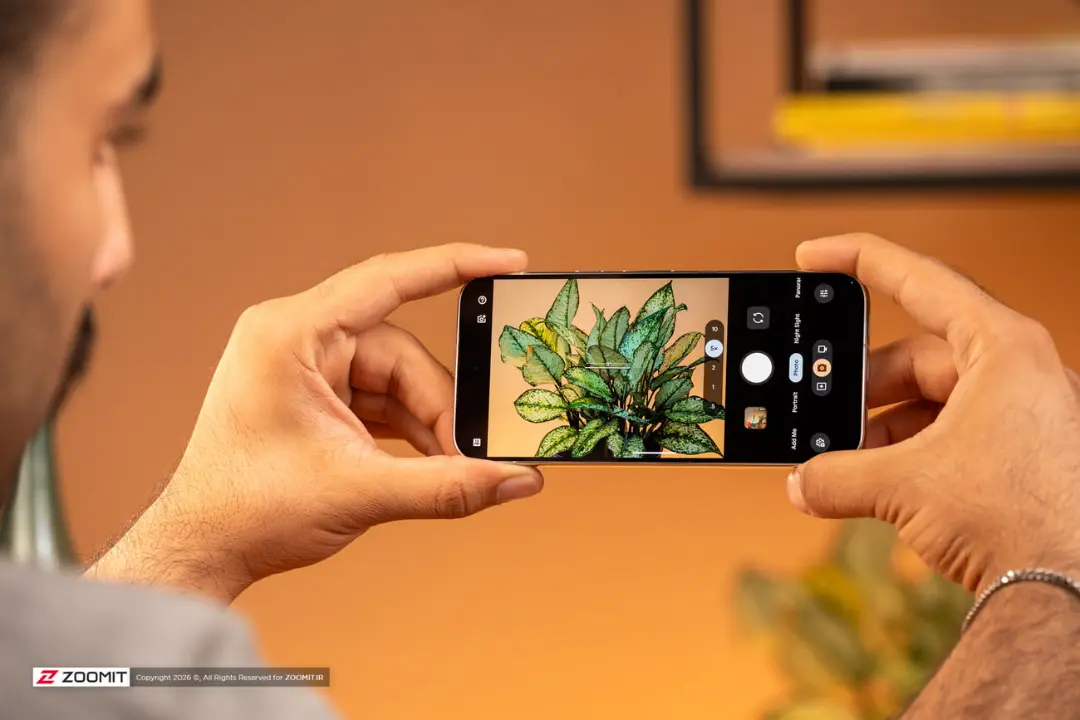 گرفتن عکس از گیاه با دوربین گوشی پیکسل ۱۱ پرو XL (Pixel 11 Pro XL)