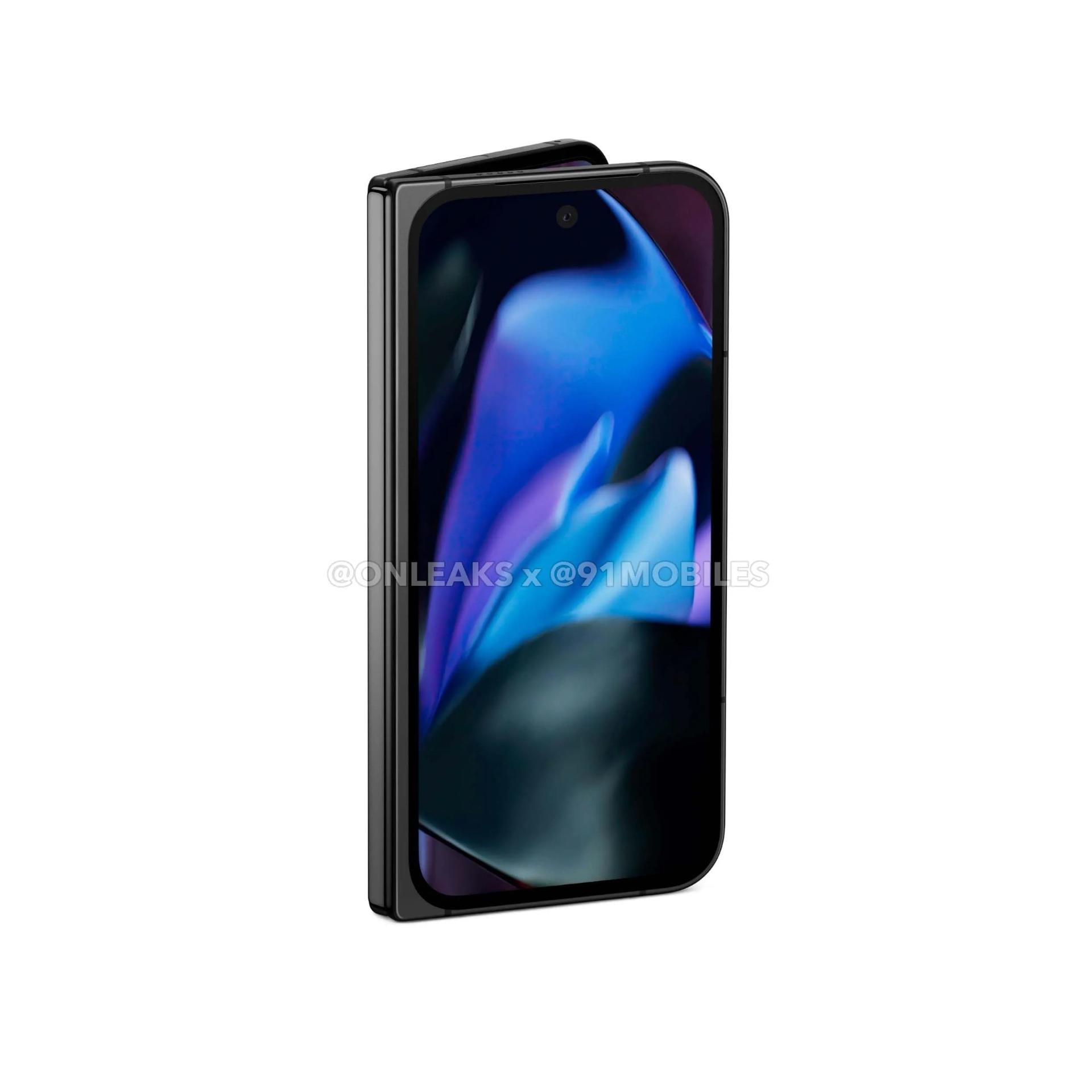 لولای گوشی پیکسل ۹ پرو فولد در رنگ Obsidian