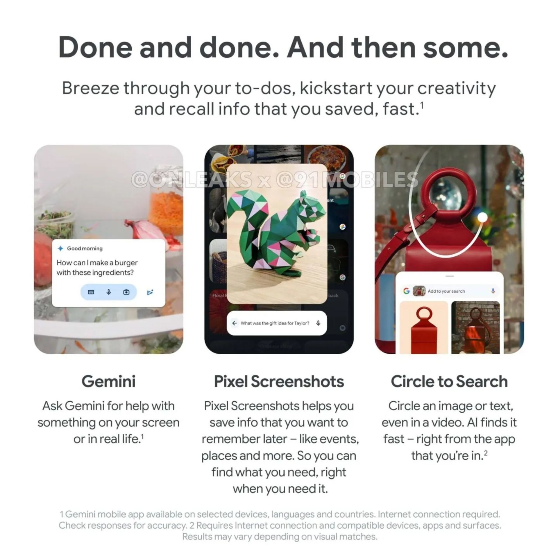 قابلیت‌های مبتنی‌بر هوش مصنوعی سری پیکسل ۹