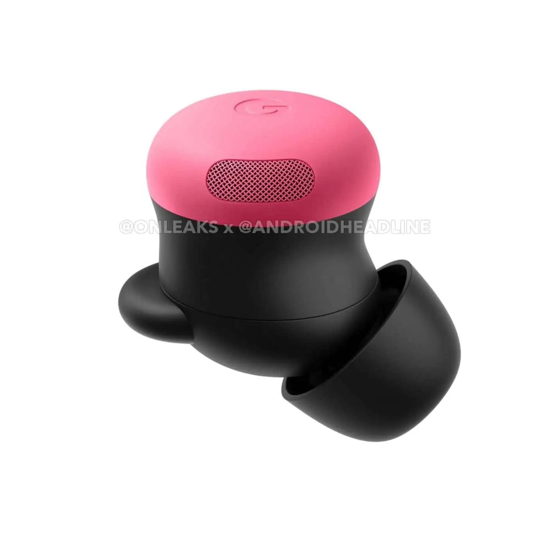 یک گوش هدفون پیکسل‌ بادز پرو ۲ در رنگ Hot Pink