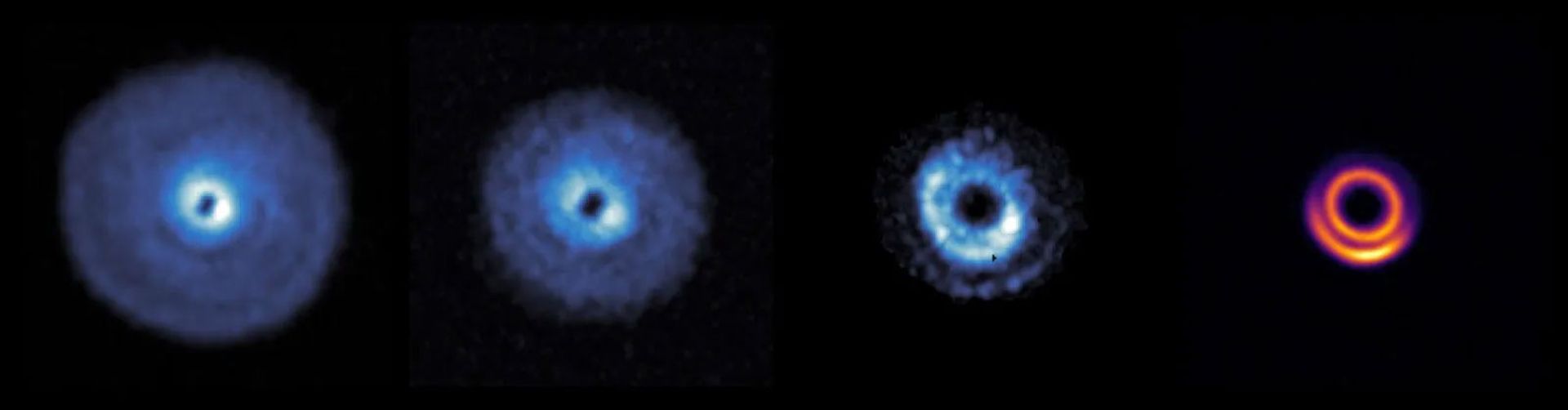 چهار دیسک پیش‌سیاره‌ای