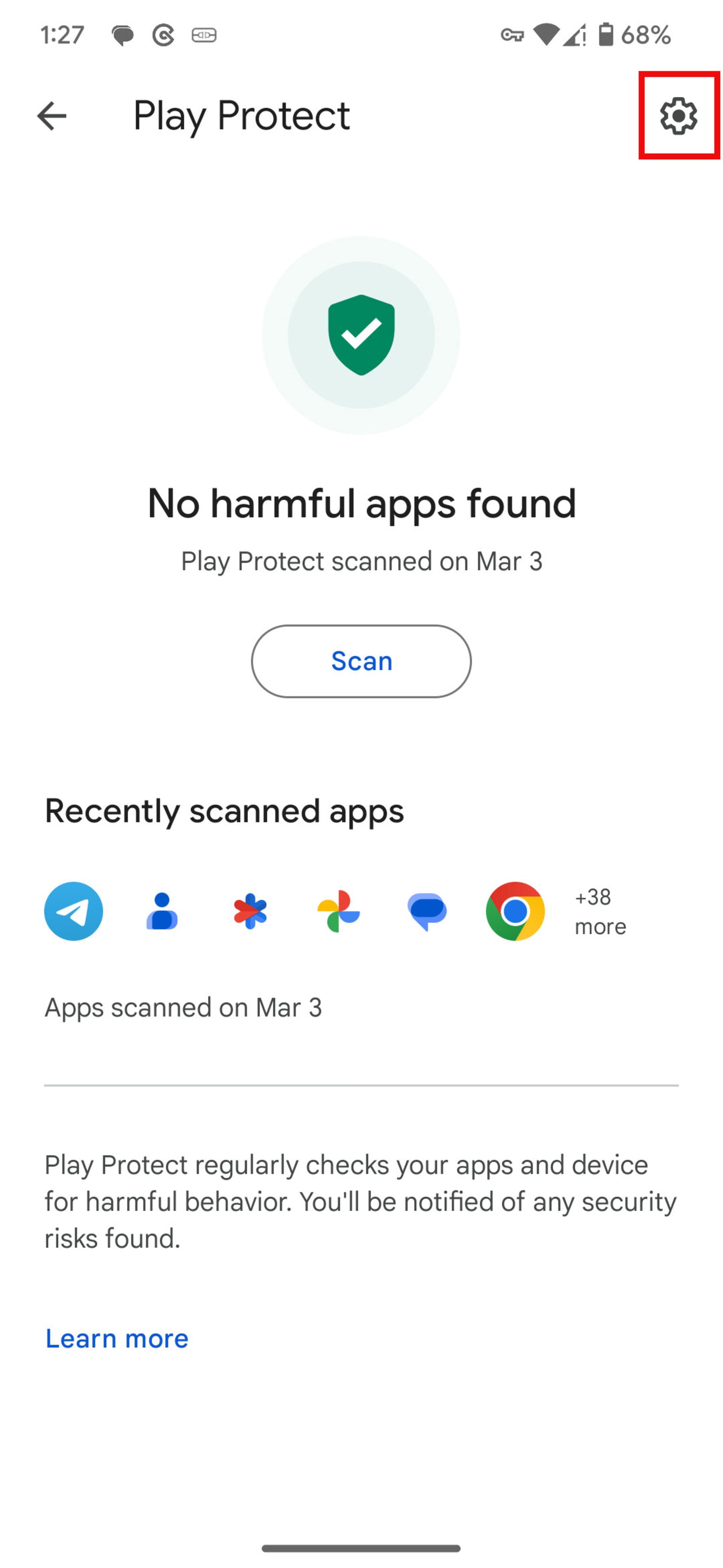 مرجع متخصصين ايران تنظيمات Play Protect