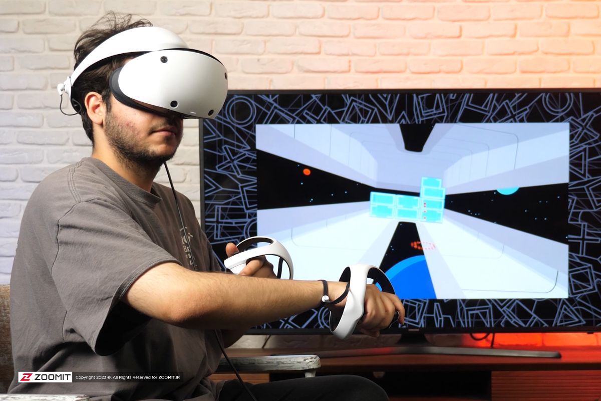 PlayStation VR2 virtual reality headset experience
