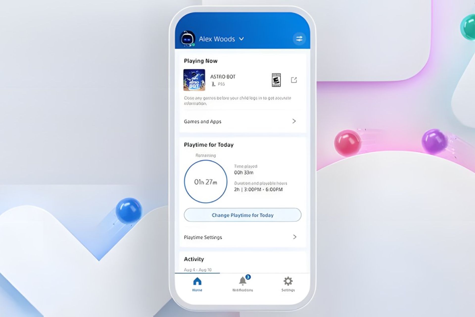 اپلیکیشن Playstation Family