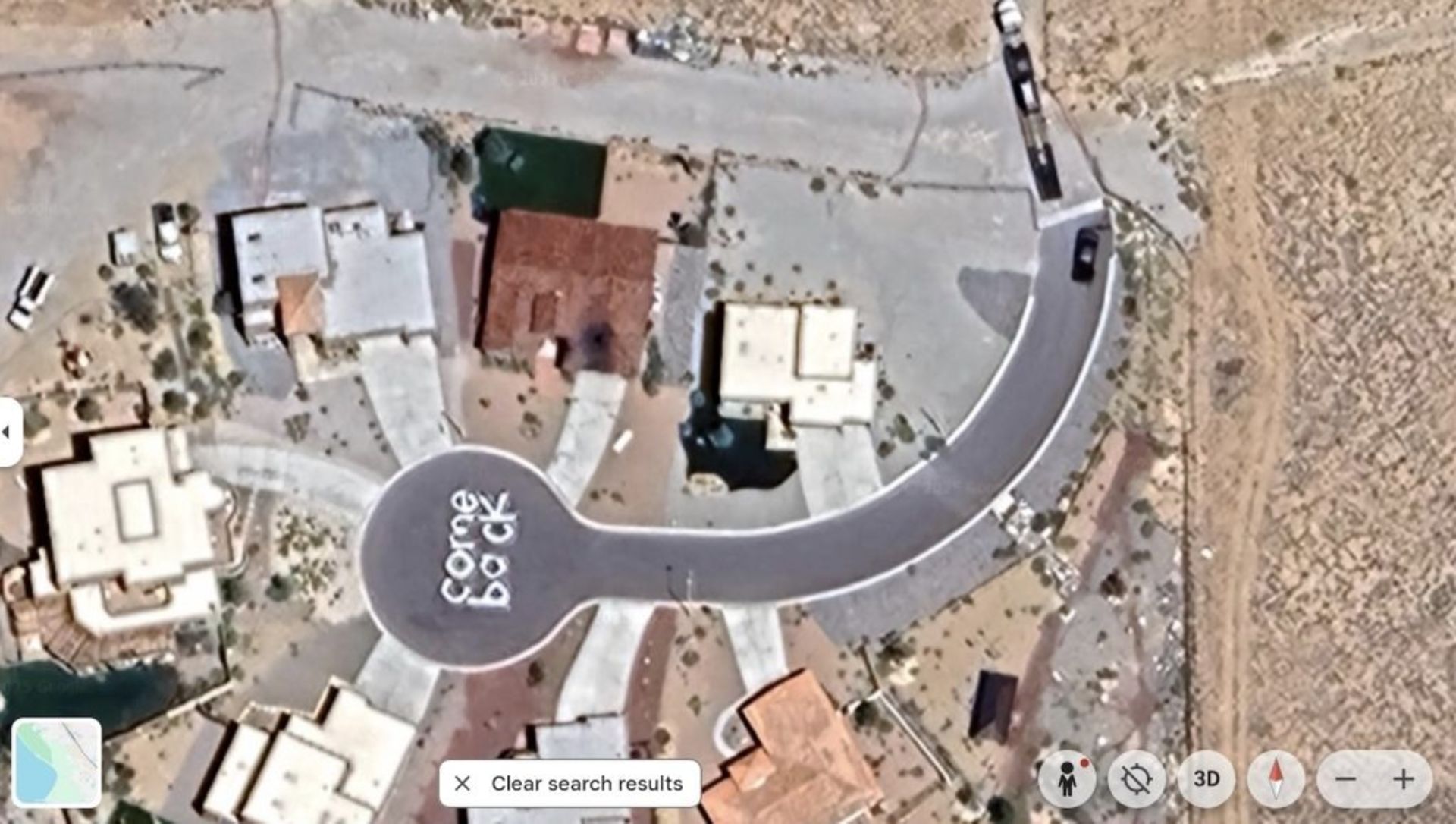 نمای هوایی از نقشه‌ی بخشی از آلبوکرکی نیومکزیکو