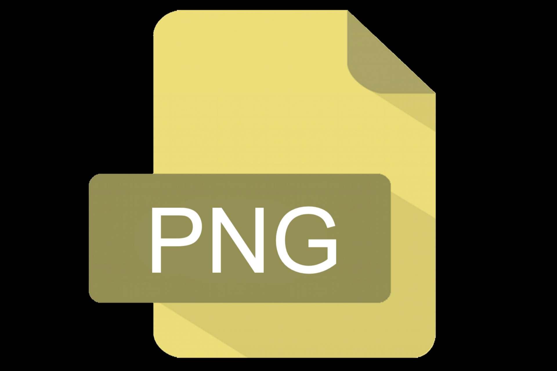 لوگوی فرمت عکس PNG