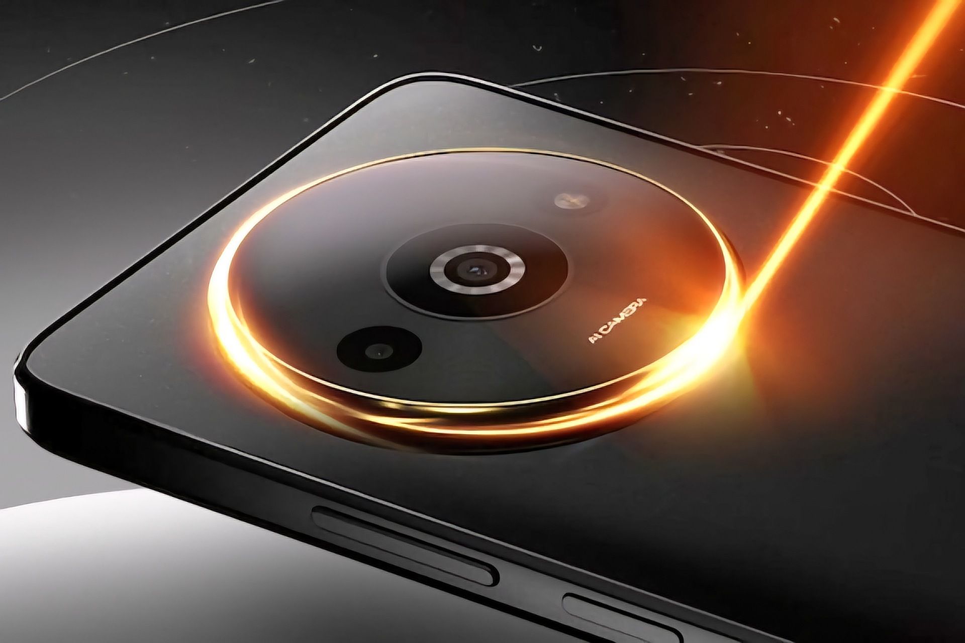 گوشی پوکو C61 سیاه رنگ در فضای کهکشان