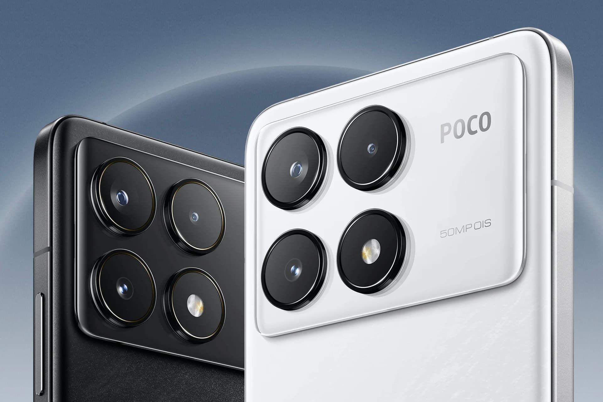 مدل سفید و مشکی پوکو F6 پرو شیائومی دوربین