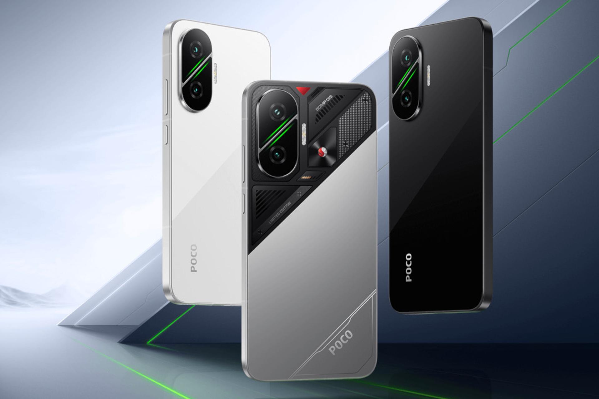 رنگ های مختلف گوشی موبایل پوکو F7 شیائومی / Xiaomi Poco F7