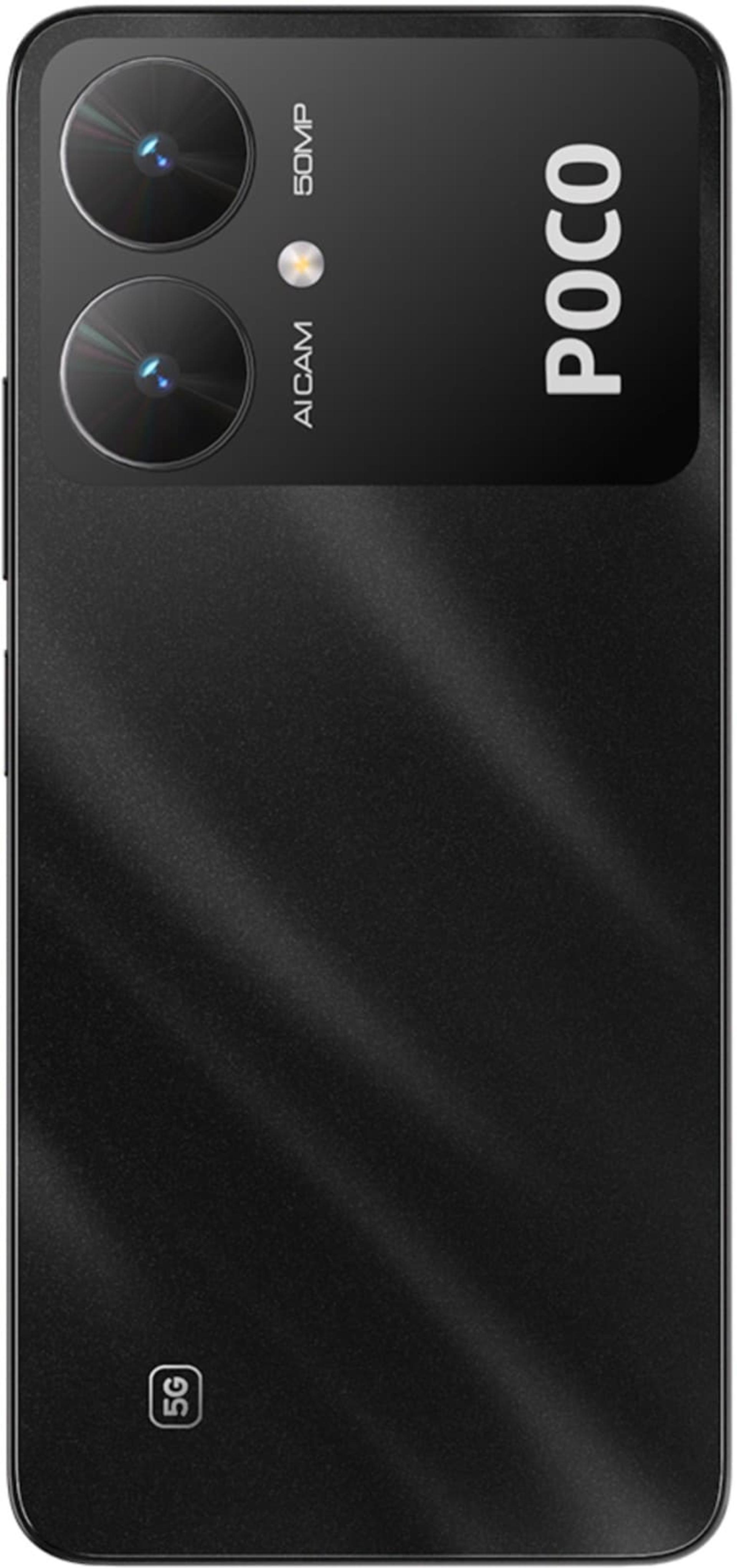مدل مشکی گوشی پوکو ام ۶ Poco M6 5G نمای پشت