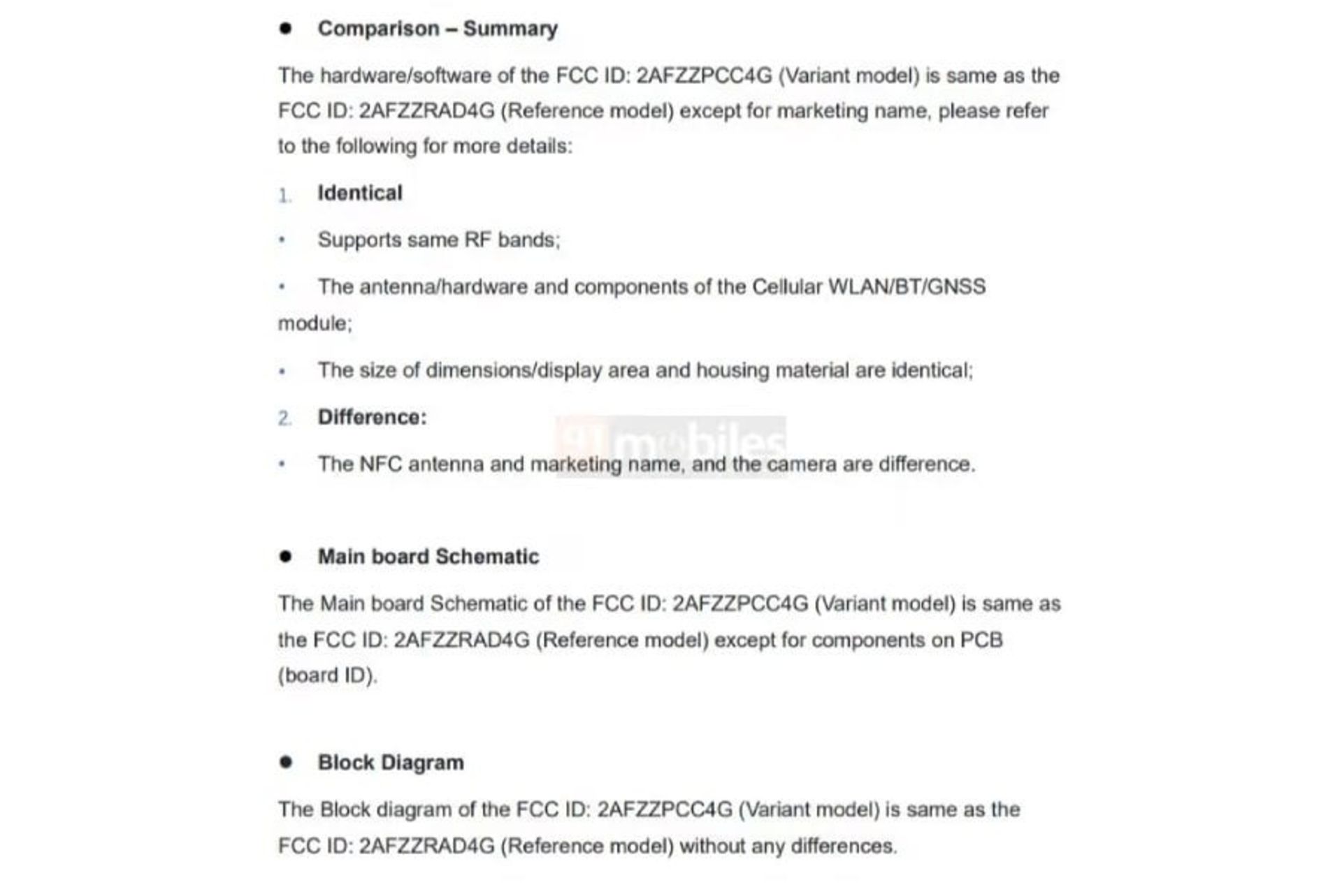 گواهی FCC گوشی پوکو M7 Pro 5G