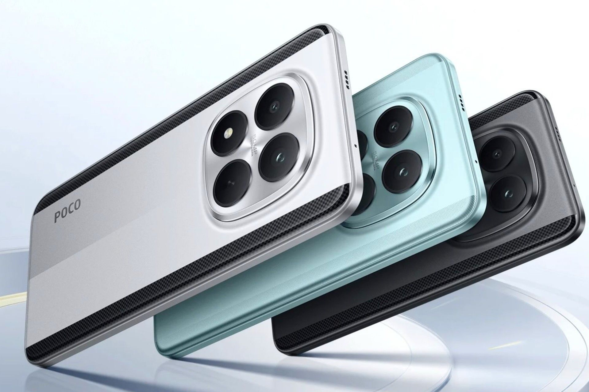 پنل پشت و رنگ‌بندی گوشی پوکو M8 پرو 