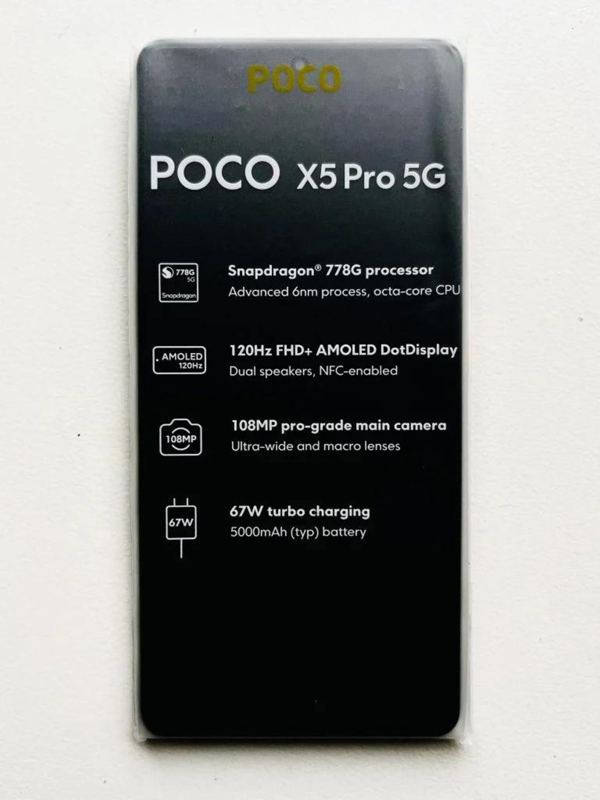 نمای جلو پوکو X5 Pro 5G