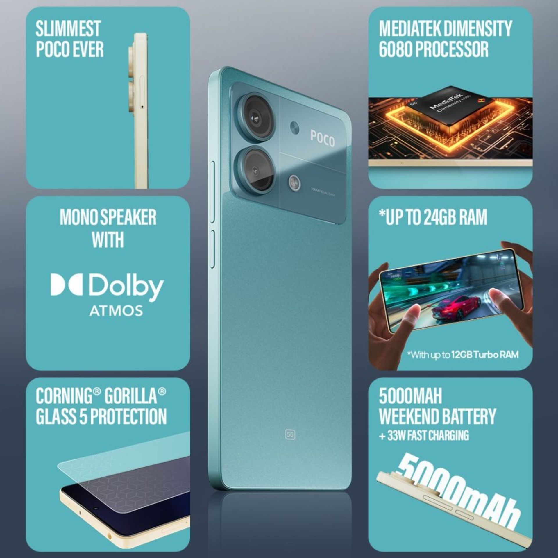 مشخصات فنی پوکو X6 نئو