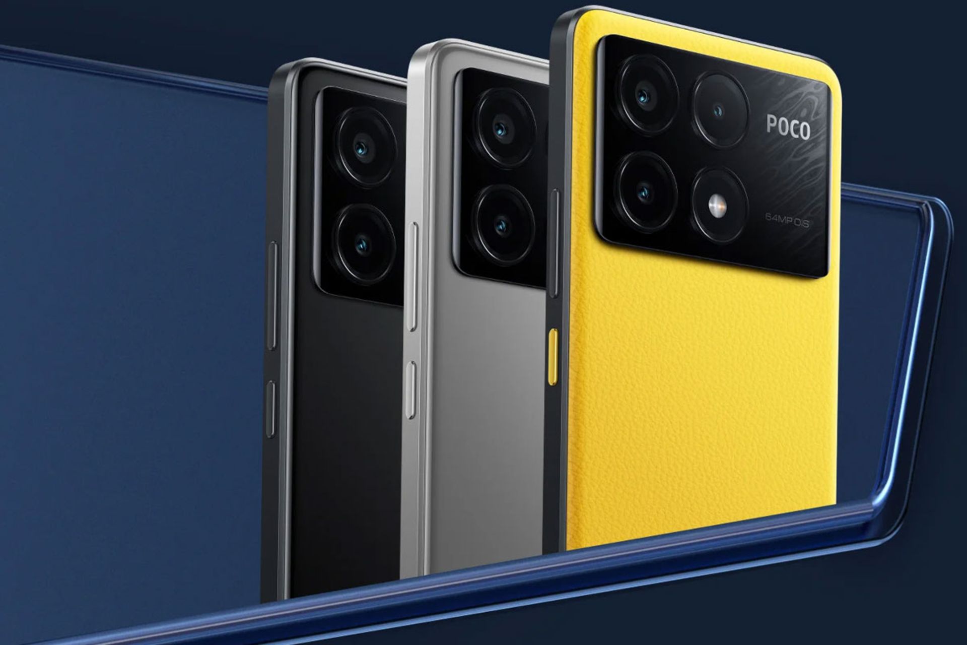 رنگ‌بندی گوشی پوکو X6 پرو