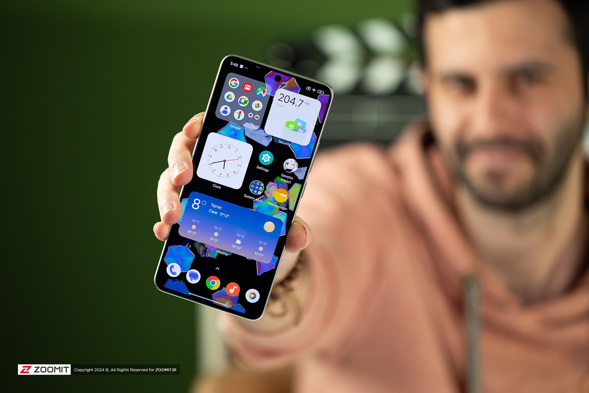 رابط کاربری HyperOS در پوکو ایکس ۶ پرو | Poco X6 Pro