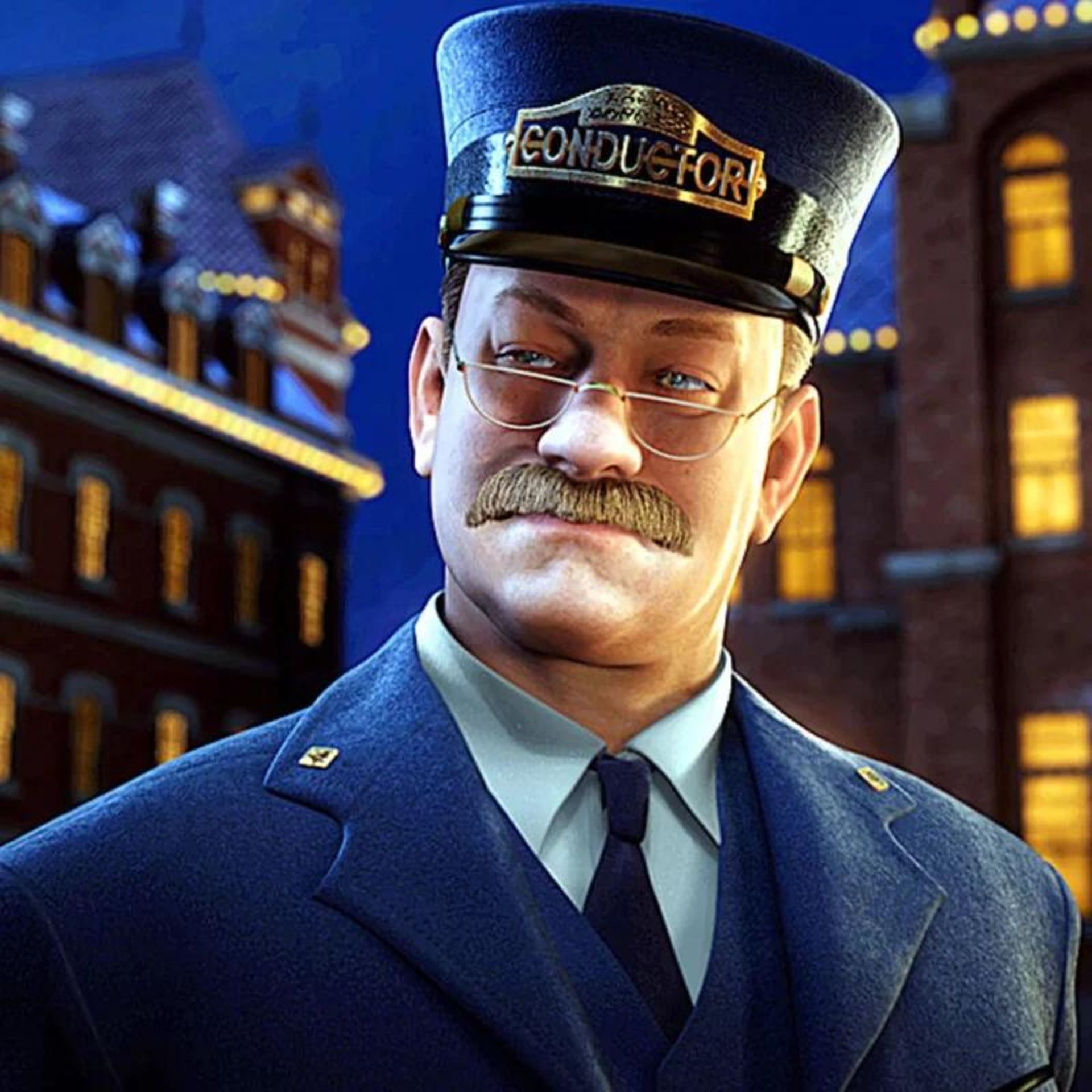 تام هنکس در فیلم Polar Express