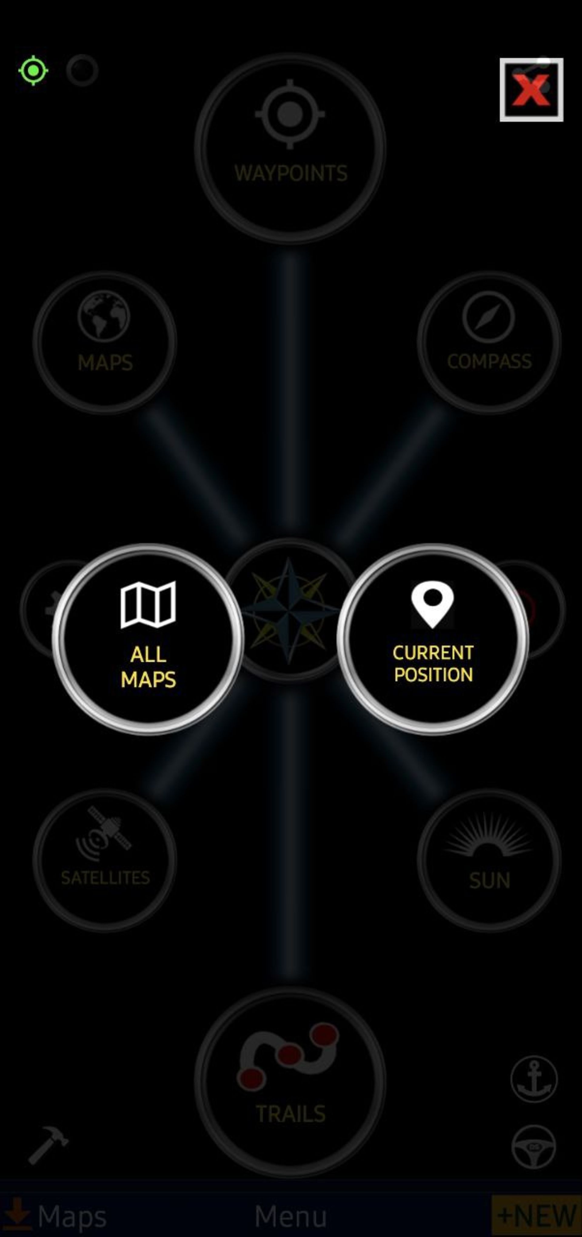 نقشه اپلیکیشن Polaris GPS