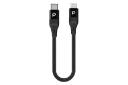 کابل شارژ USB پرودو Type-C به Lightning مدل Aluminum Braided با طول 0.25 متر