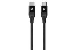 کابل شارژ USB پرودو Type-C به Type-C مدل Aluminum Braided با طول 2.2 متر