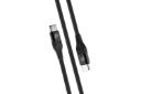 کانکتور و اتصال کابل شارژ USB پرودو Type-C به Type-C مدل Aluminum Braided با طول 2.2 متر