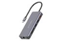 هاب USB هاب USB-C پرودو 9 پورت مدل Porodo PD-91CHB-GY
