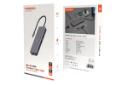 جعبه هاب USB هاب USB-C پرودو 9 پورت مدل Porodo PD-91CHB-GY