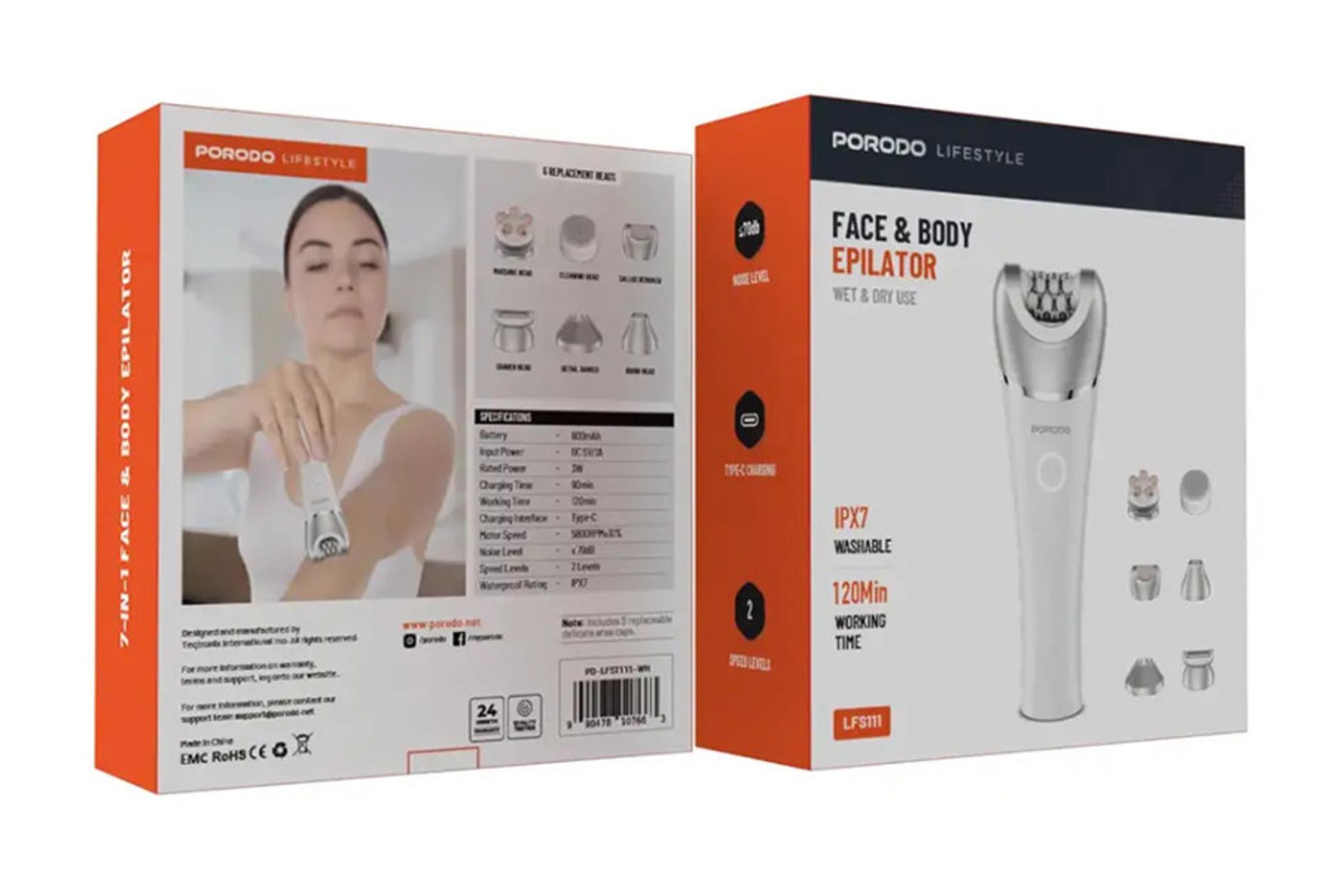 ماشین اصلاح پرودو Porodo PD-LFST111 نمای بسته بندی