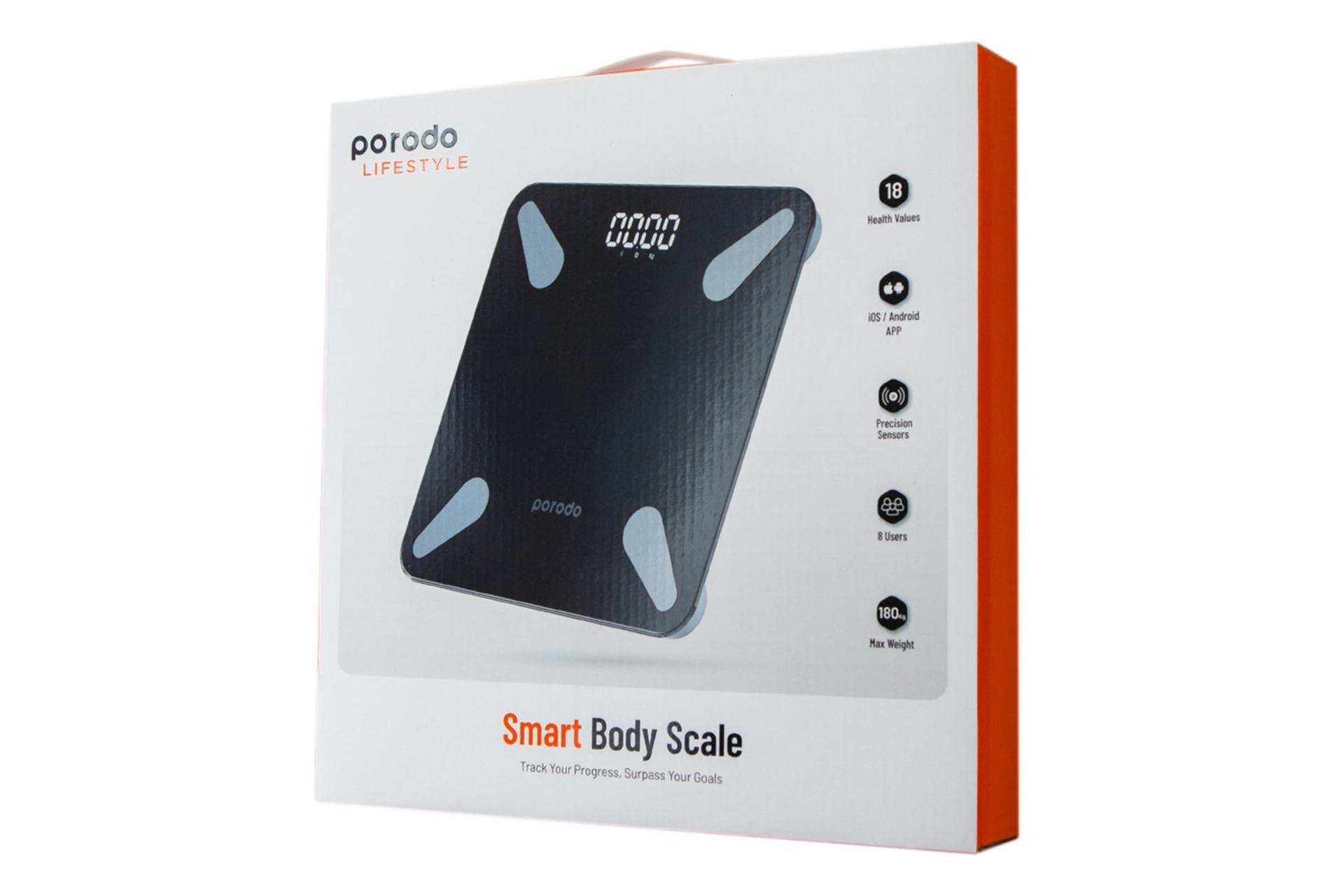 جعبه ترازوی وزن کشی پرودو Porodo PD-LSBSC-WH