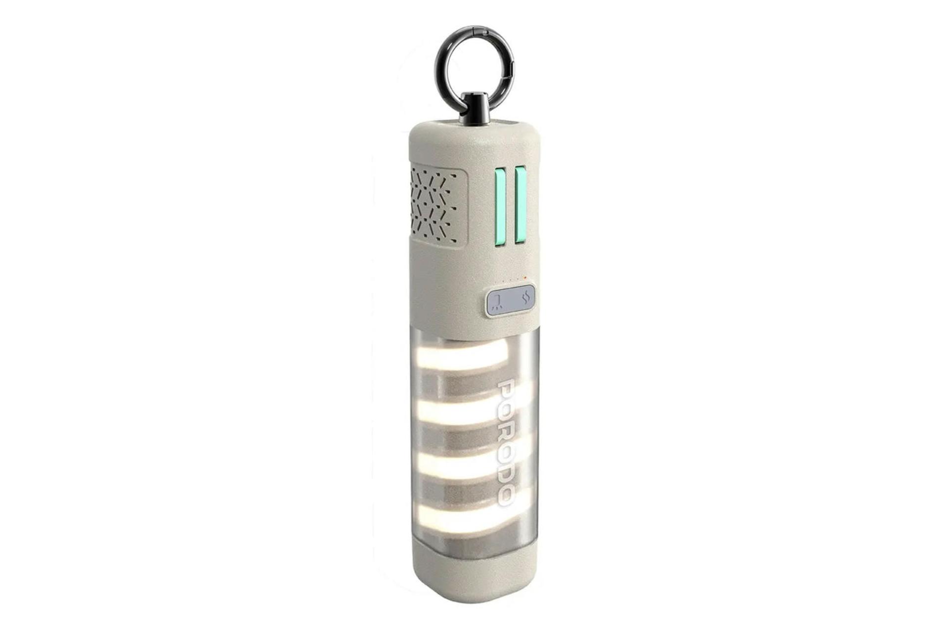 پاور بانک پرودو Porodo PowerBeam PDNDC017KH 5000mAh از نمای کناری