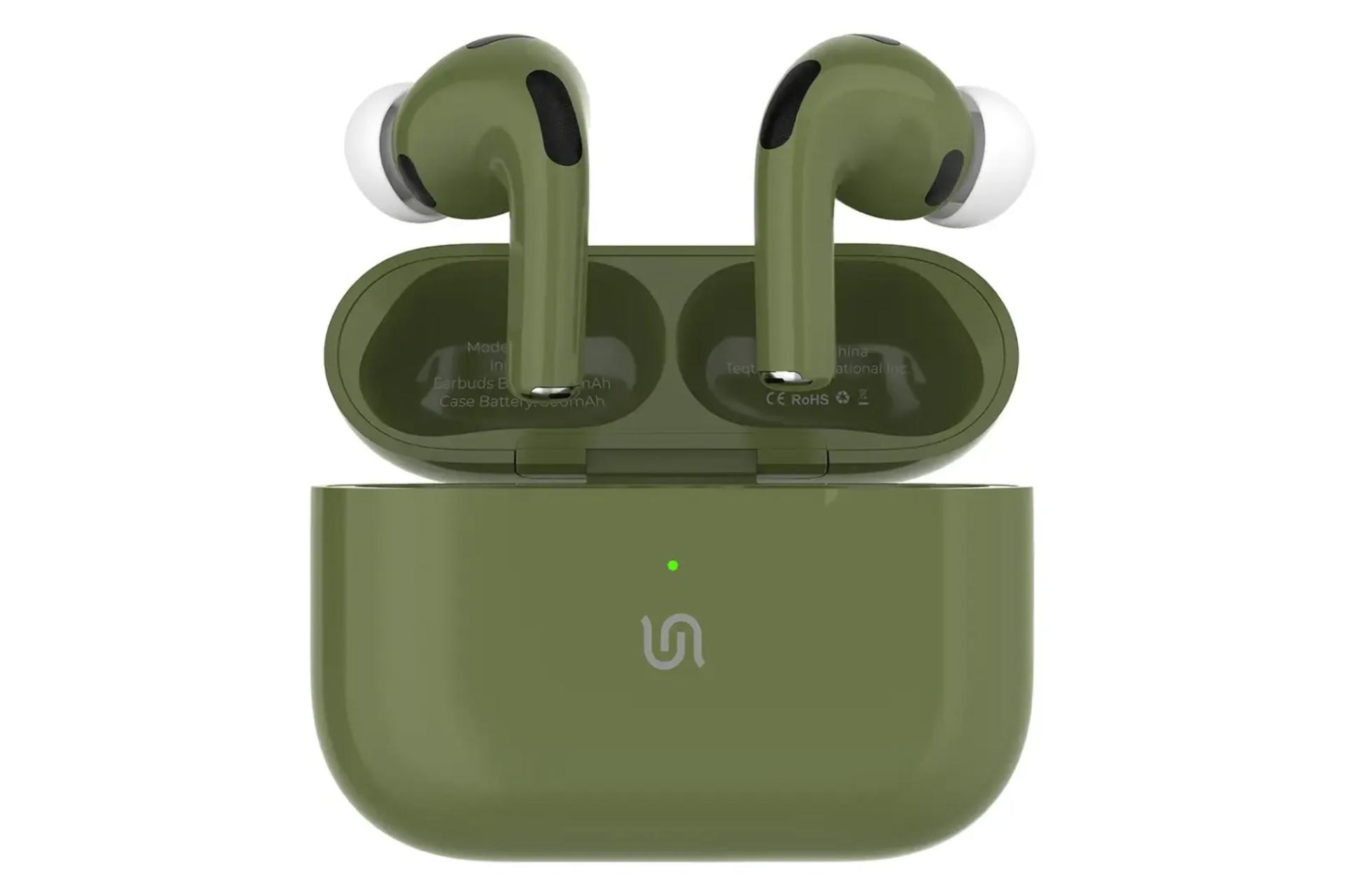 ایرباد بی سیم پرودو Porodo Soundtec ANC Earbuds Pro III سبز