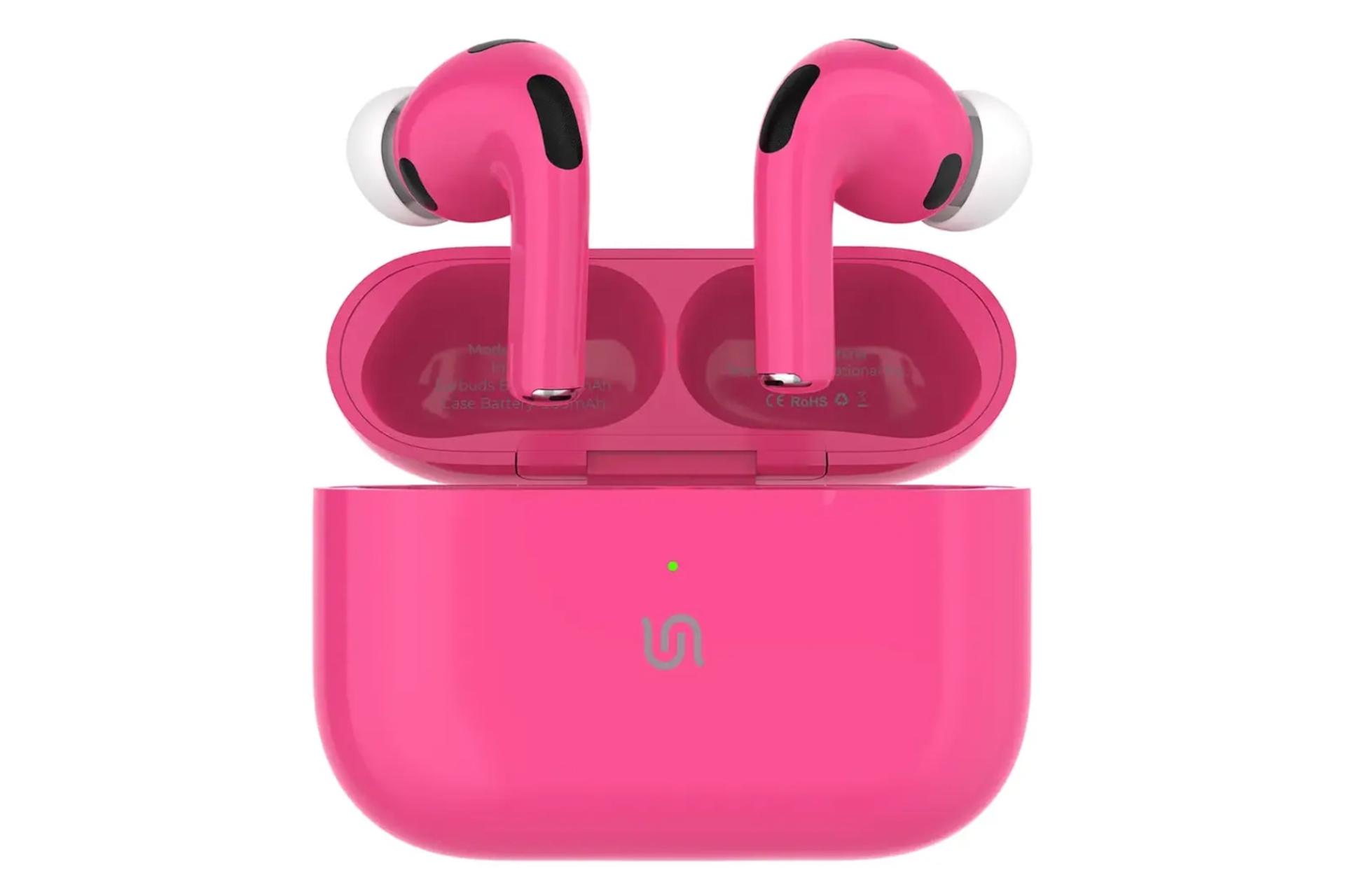 ایرباد بی سیم پرودو Porodo Soundtec ANC Earbuds Pro III صورتی