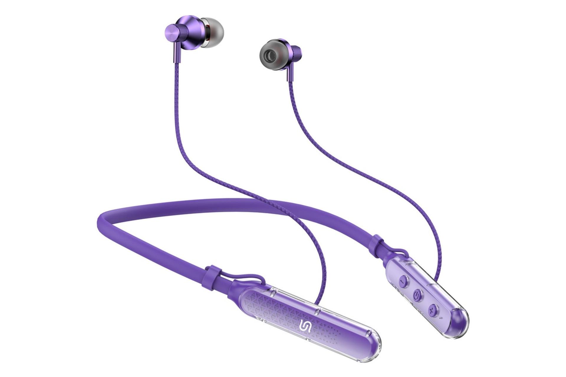 هدفون بی سیم پرودو Porodo Soundtec SV Pro Neckband بنفش
