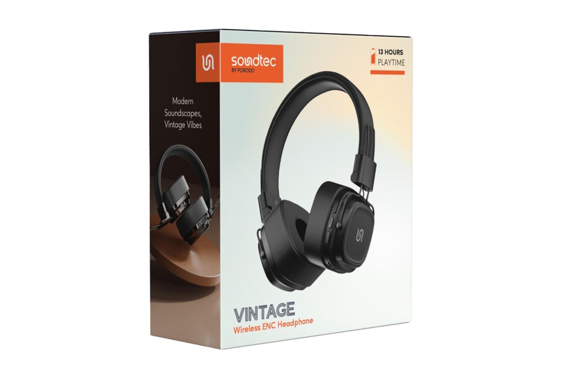 جعبه هدفون پرودو Porodo Soundtec Vintage