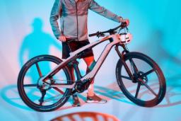 دوچرخه‌ی eBike 2025 پورشه نمای جانبی