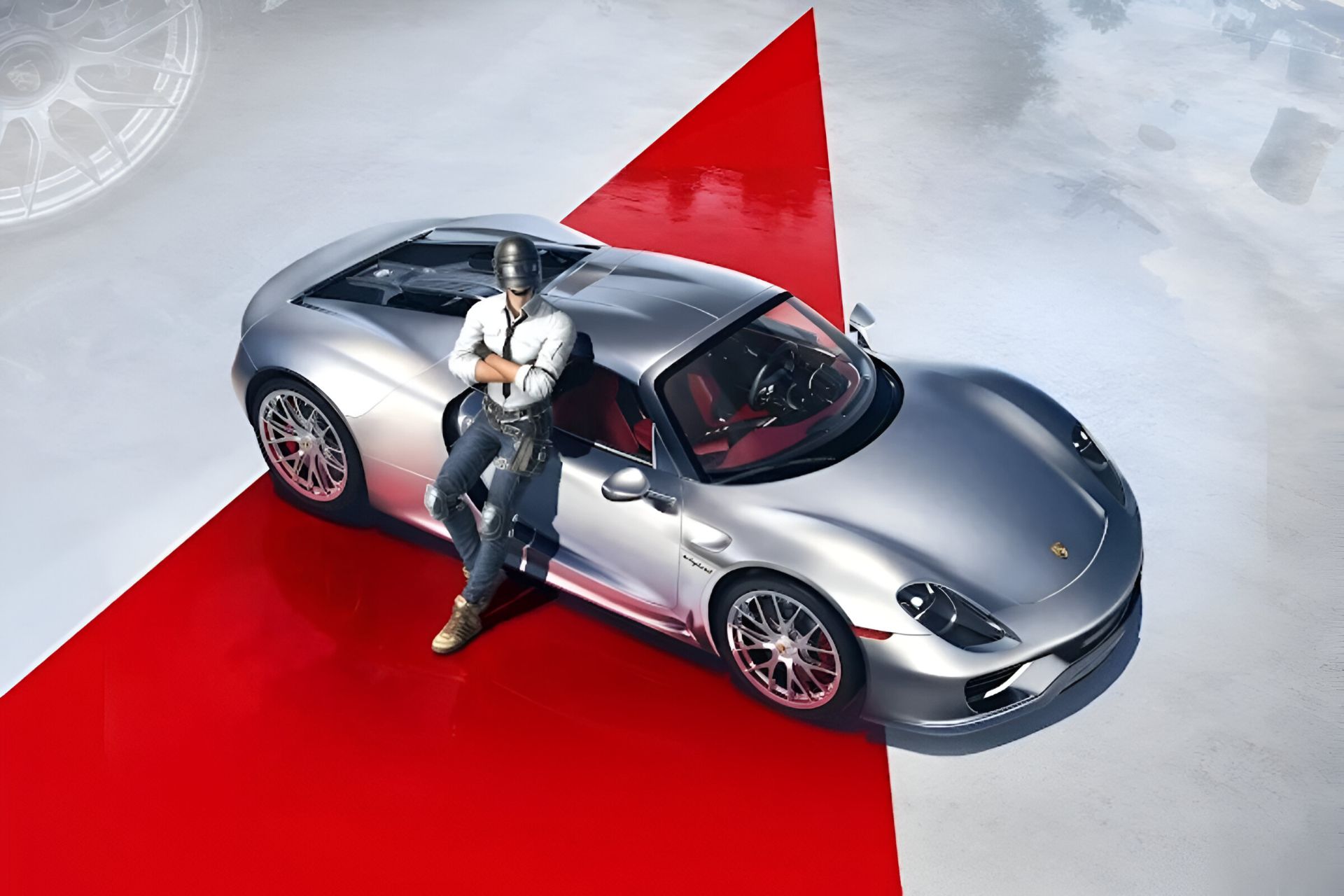 پورشه ۹۱۸ در بازی پابجی موبایل